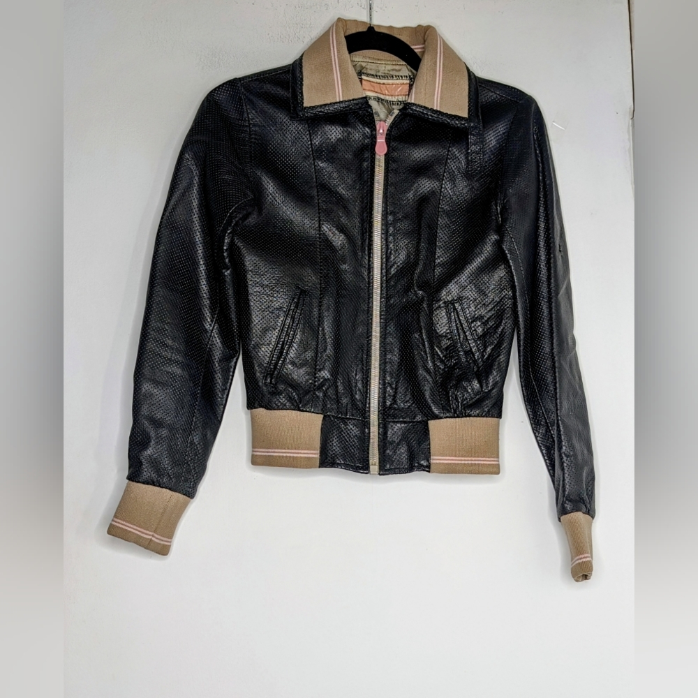 Dr. Romanelli Perforated Leather Jacket